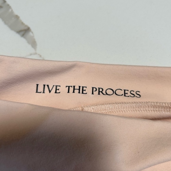 Live The Process Beige Leggings - Picture 4 of 7